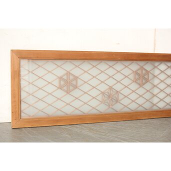 両面ガラス 散らし組子欄間　R0465 