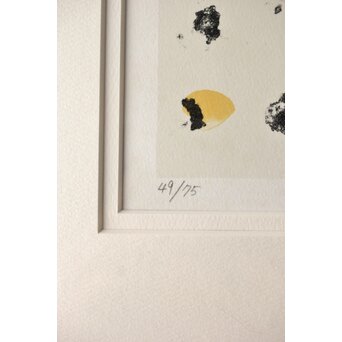 香月泰男 リトグラフ『動物シリーズ石版画集II』ジャガー　Z624 