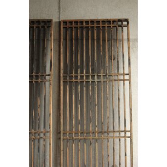 寺院金彩格子 5枚1組　R0468 