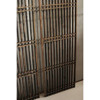 寺院金彩格子 5枚1組　R0468 