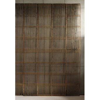 寺院金彩格子 5枚1組　R0468 