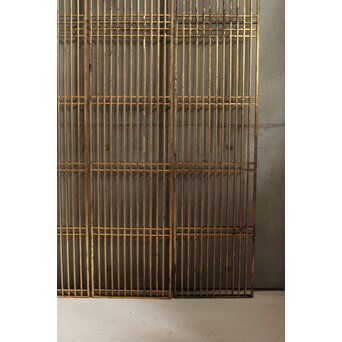 寺院金彩格子 5枚1組　R0468 