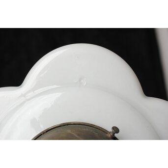 梅型 乳白色電笠　A497 