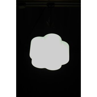 梅型 乳白色電笠　A497 