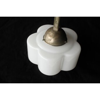 梅型 乳白色電笠　A497 