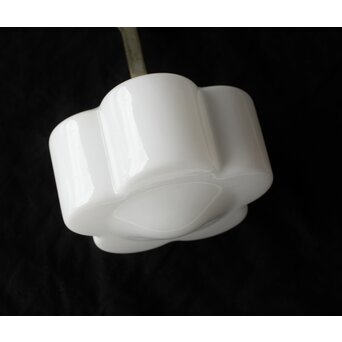 梅型 乳白色電笠　A497 