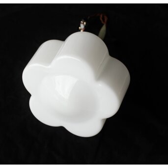 梅型 乳白色電笠　A497 