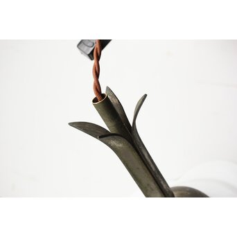 梅型 乳白色電笠　A497 