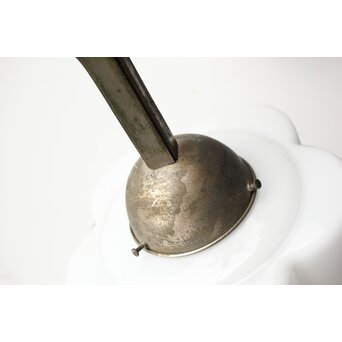 梅型 乳白色電笠　A497 