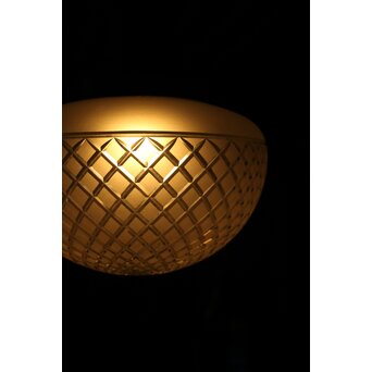 大型 オーバル 切子照明　A498 