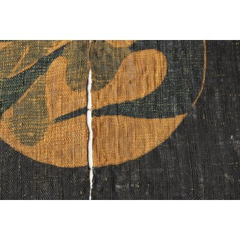 芹沢銈介 和の字 暖簾 額装　Z625 