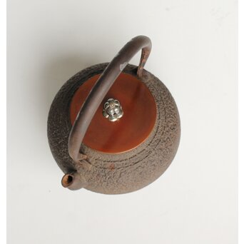 金喜堂 浄味作 白肌鉄瓶 共箱　M452 