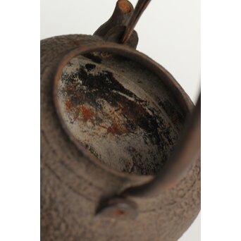 金喜堂 浄味作 白肌鉄瓶 共箱　M452 