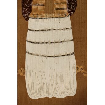 芹沢銈介 型染 ばんどり図屏風　Z626 