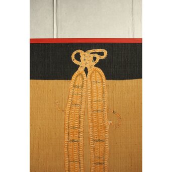 芹沢銈介 型染 ばんどり図屏風　Z626 