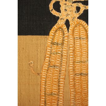 芹沢銈介 型染 ばんどり図屏風　Z626 