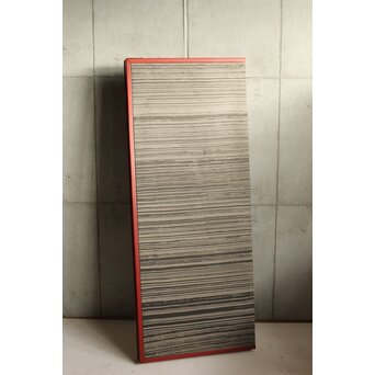 芹沢銈介 型染 ばんどり図屏風　Z626 