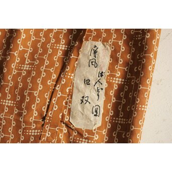 芹沢銈介 型染 ばんどり図屏風　Z626 