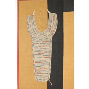 芹沢銈介 型染 ばんどり図屏風　Z626 