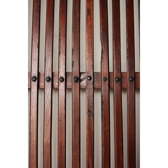 総欅 乳白色アクリル板仕様 飴色蔵戸　W0192Y 