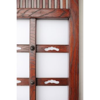 総欅 乳白色アクリル板仕様 飴色蔵戸　W0192Y 