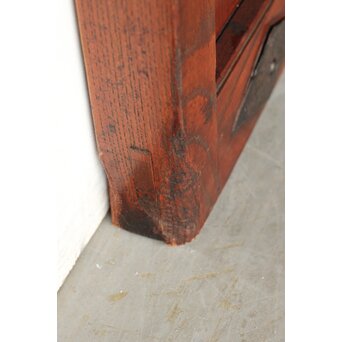 総欅 乳白色アクリル板仕様 飴色蔵戸　W0192Y 