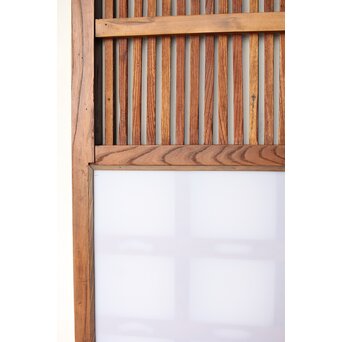 総欅 乳白色アクリル板仕様 飴色蔵戸　W0192Y 