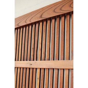 総欅 乳白色アクリル板仕様 飴色蔵戸　W0192Y 