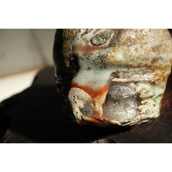 熊野九郎右衛門 熊志乃 汲古 徳利 共箱 おまけのぐい呑み付き　P540 