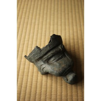 明代か 古銅布袋坐像　M454 