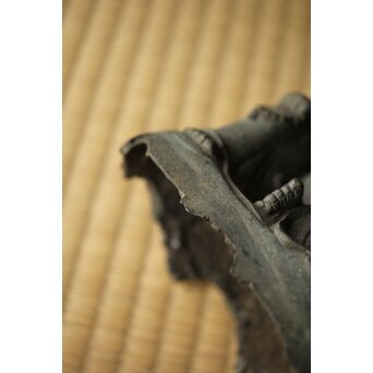 明代か 古銅布袋坐像　M454 