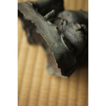 明代か 古銅布袋坐像　M454 