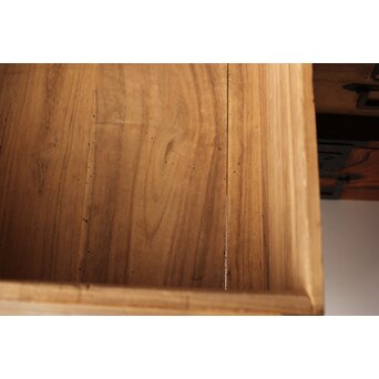 総欅 観音開 帳場箪笥　C412 