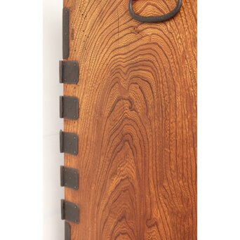 総欅 観音開 帳場箪笥　C412 