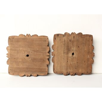 洋風建築装飾部材 2個1組　X589 