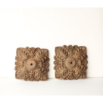 洋風建築装飾部材 2個1組　X589