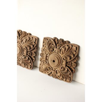 洋風建築装飾部材 2個1組　X589 