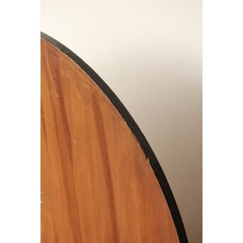 石川確治 木彫彩色【天女】円形レリーフ　X590 