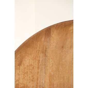 石川確治 木彫彩色【天女】円形レリーフ　X590 