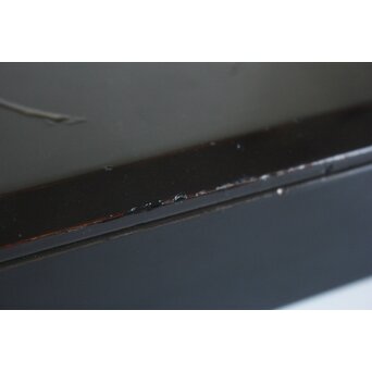 寛哉作 春日鹿曼荼羅蒔絵 硯箱　Q380 