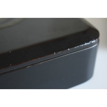 寛哉作 春日鹿曼荼羅蒔絵 硯箱　Q380 