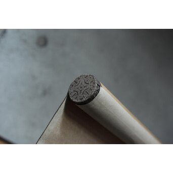 李祖韓 水墨桃図 紙本軸装　Z633 