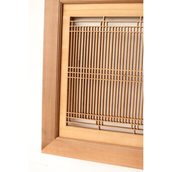 桐紋組子 中型欄間 2枚1組　R0477 