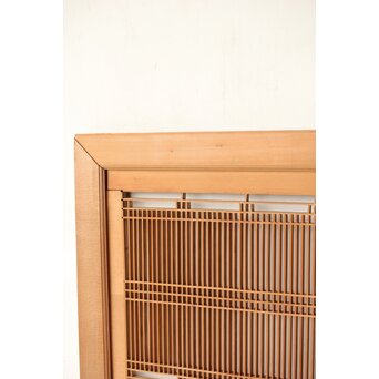 桐紋組子 中型欄間 2枚1組　R0477 