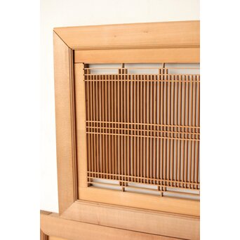 桐紋組子 中型欄間 2枚1組　R0477 