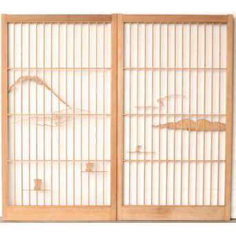 三保の松原 中型書院 4枚1組　R0479 