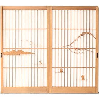 三保の松原 中型書院 4枚1組　R0479 