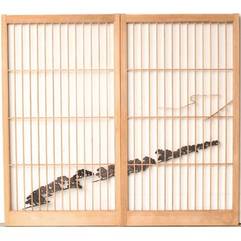 三保の松原 中型書院 4枚1組　R0479 