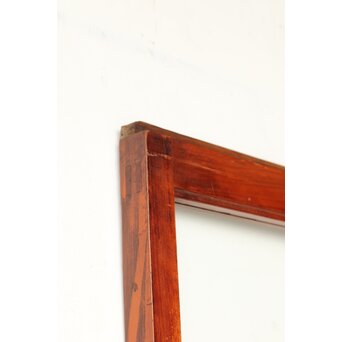 ゆらゆらガラス戸 4枚1組　GD0274 戸首が背面側に寄っています