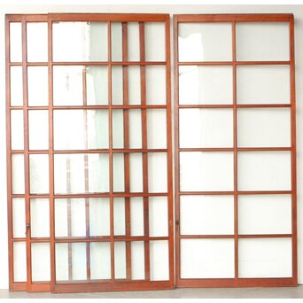 ゆらゆらガラス戸 4枚1組　GD0274